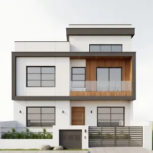 Contemporary Chic: The Artful Duplex