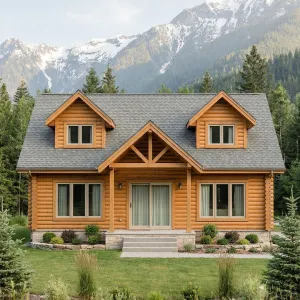 Valley Hearth Classic Log Homestead