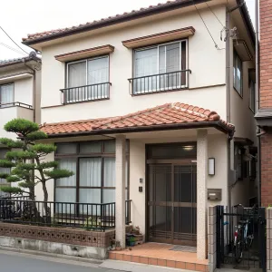 Terracotta Porch Minka Rowhouse