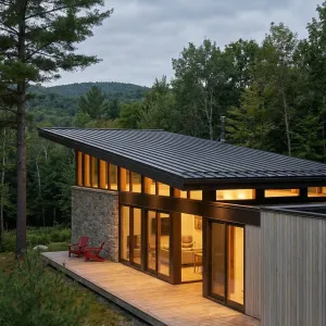 Skyline Pitch Woodland Stone Retreat