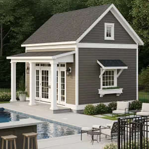 Tiny Lodge with a Splash of Class