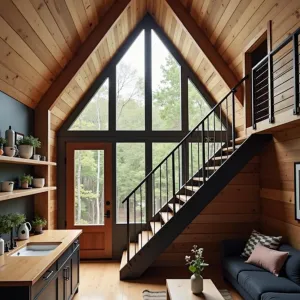 Timber Haven: Stairway to Serenity