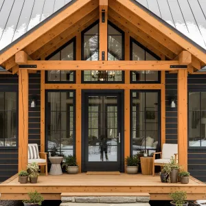 Charming Timber Abode With a Modern Smile