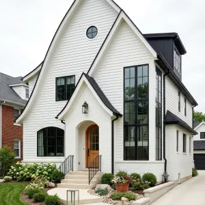 Storybook Peak House With Inky Frames