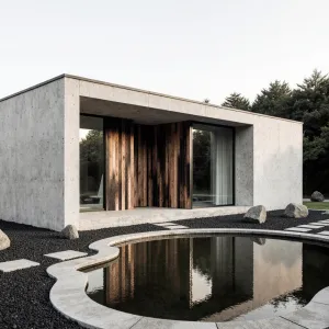 Pondering Perfection: A Modern Pondside Retreat