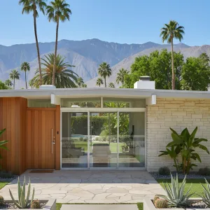 Desert Chic Meets Mid Century Cool
