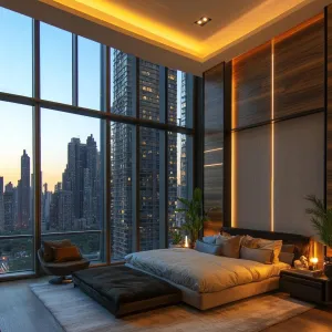 Penthouse Reverie: Dreaming Above the City