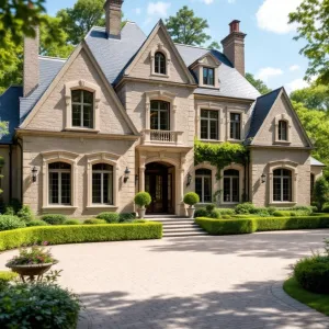 Regal Brickwork and Towering Elegance