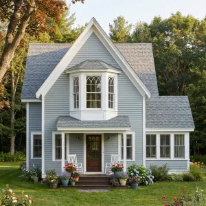 Blue Gable Cottage With Garden Welcome