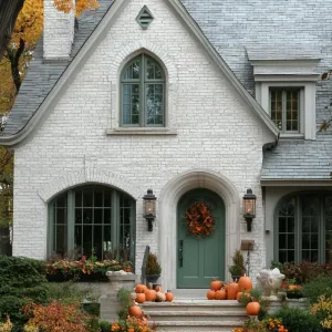 A Pumpkin Parade at the Green Door Manor