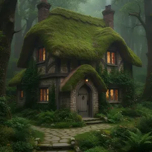 Moss-Crowned Woodland Nook