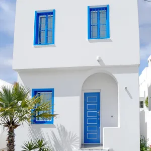 Elegant Escape in Aegean Attire