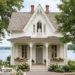 Lakeside Lacework Gable Cottage
