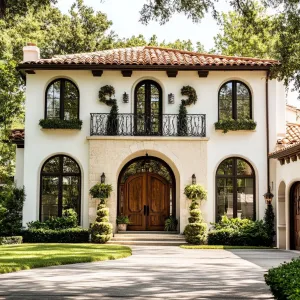 Majestic Arches Amid Verdant Elegance