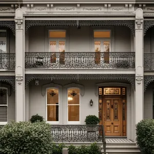 Victorian Terrace Wonderland: A Balcony Affair