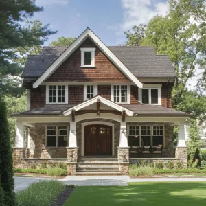 Woodland Haven with Gable Charm