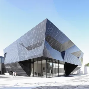 Origami Meets Industrial: A Structural Ballet