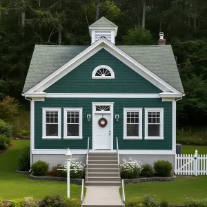 Forest-Moss Schoolhouse Cottage
