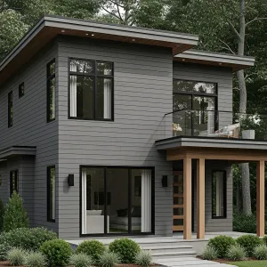 The Sleek Retreat: Compact Living in Style