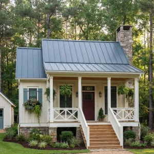 Pinecrest Porch Gable Cottage