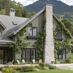 Craftsman Castle in the Green