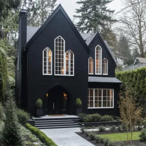 A Cozy Gothic Nest with Midnight Flair