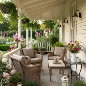 Charming Cottage Porch Oasis