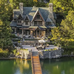 Preview of Stunning Stone Retreat By The Water