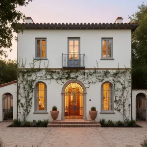 Vine-Laced Andalusian Parlor House