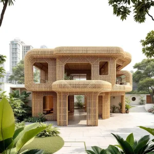 Bamboo Enchantment: The Eco Dome