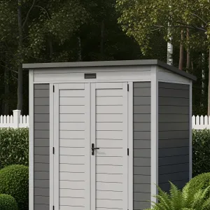 Sleek Sanctuary Storage Shed