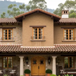 Rustic Retreat Amid Verdant Peaks