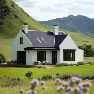 Pastoral Panorama: A Modern Countryside Gem