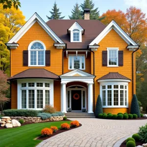 Preview of Sunset Splendor: The Vibrant Suburban Chateau