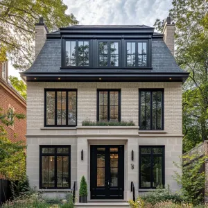 Sophisticated Stone Haven with Modern French Flair