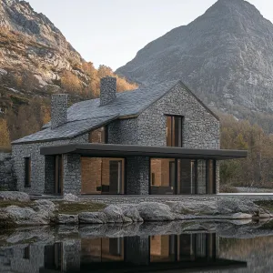 Mountain Majesty: A Dream Home in Stone