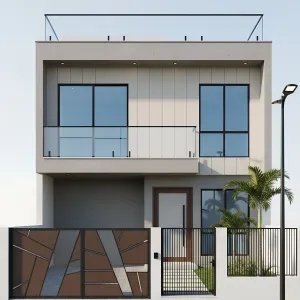 Sleek Symmetry: The Bold Blockhouse