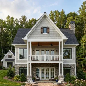 Stonebase Balcony Gable Cottage Retreat