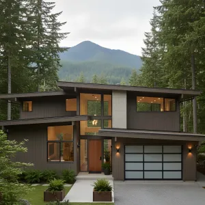 Sophisticated Sanctuary in the Shadows of Peaks