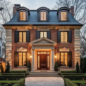 Preview of Stately Brickwork with a Modern Giggle