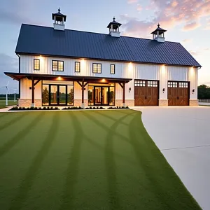Rustic Ranch Lantern Lodge