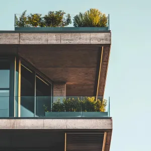 The Hanging Gardens on Concrete Ledges