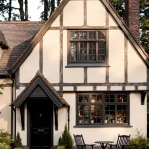 Tudor Charm with Cozy Porch Appeal