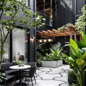 A Zenful Courtyard Escape