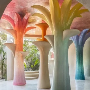 A Kaleidoscope of Organic Pillars