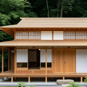 Zen-Like Wooden Wonder