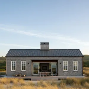 Modern Barn Bliss Among the Grasses