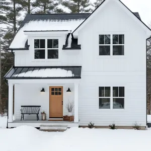 Frost-Kissed Gable Refuge