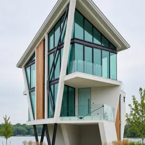 Triangulated Lakeview Sky Pod