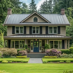 Chic Country Hideaway with a Dashing Door